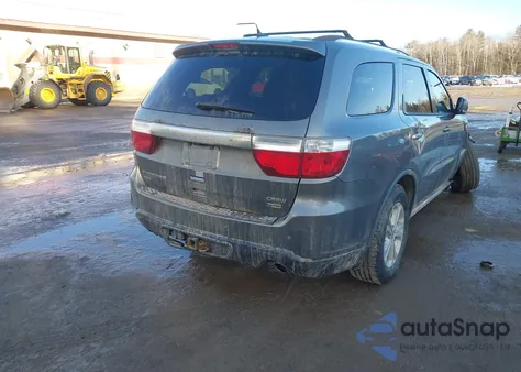 2011 Dodge Durango Crew from USA, damaged, VIN 1D4RE4GGXBC732322